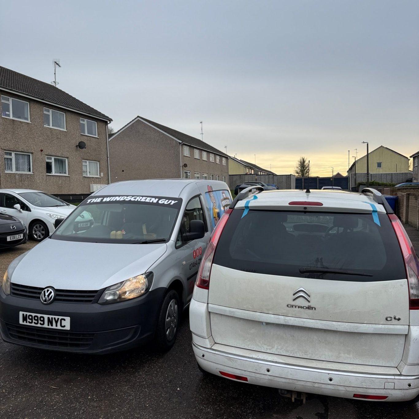 Emergency Back Window!